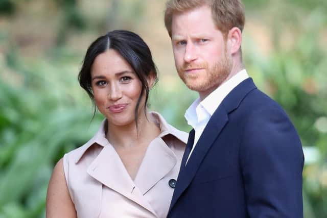 Prince Harry, Duke of Sussex and Meghan, Duchess of Sussex (Photo by Chris Jackson/Getty Images).