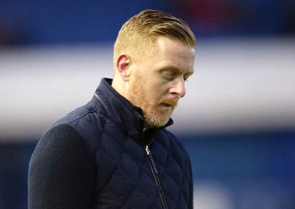 Garry Monk: Sheffield Wednesday manager doesnt know where to look after heavy defeat. (Picture: Steve Ellis)