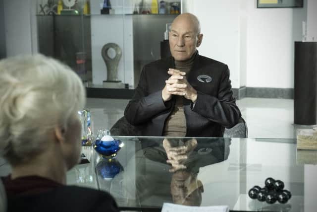 Patrick Stewart as Picard. Picture: PA Photo/Amazon Prime Video/CBS/Trae Patton.