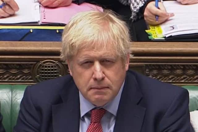 Boris Johnson was pressed at PMQs over the region's rail services.