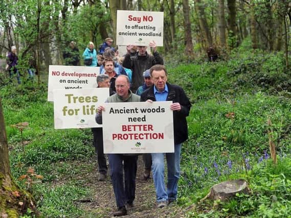 Campaigners fought for six years to prevent the service station going ahead in Smithy Wood