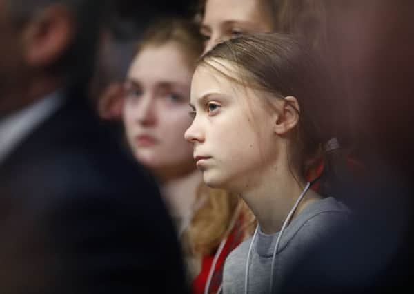 Teenage climate change activisty Greta Thunberg addressed world leaders in Davos.