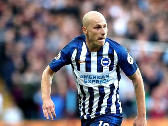 Aaron Mooy has completed his move to Brighton.