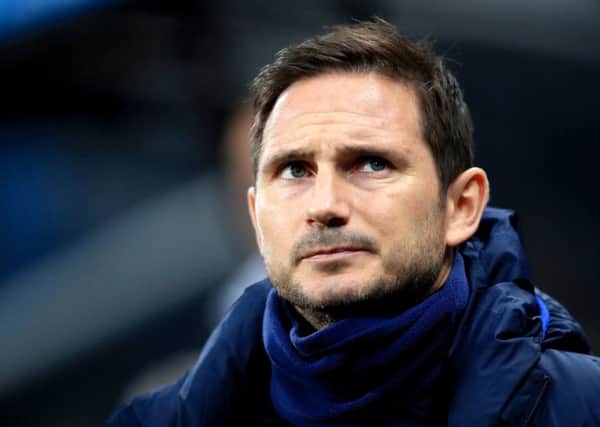 Chelsea manager Frank Lampard prior to the beginning of the Premier League match at St James' Park, Newcastle (Picture: PA)