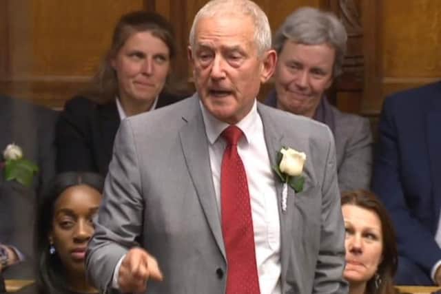 Barry Sheerman in the House of Commons