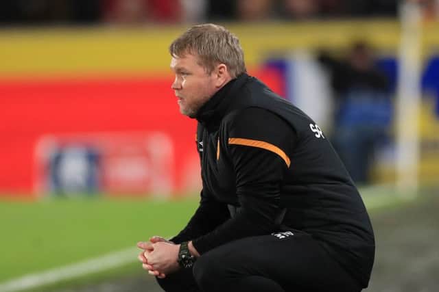 Hull City manager Grant McCann, at the KCOM Stadium during Saturday's FA Cup defeat to Chelsea. Picture: Mike Egerton/PA