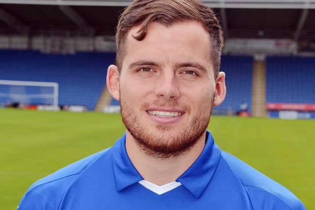 Footballer Jordan Sinnott, who died following an attack in a pub car park in Retford on Friday night