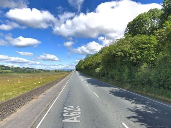 The crash happened around 8pm on Saturday on the A629 at Cononley