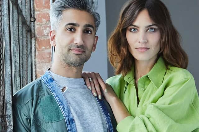 Tan France and Alexa Chung are hosting new show Next in Fashion. Picture: PA Photo/Netflix/Adam Rose