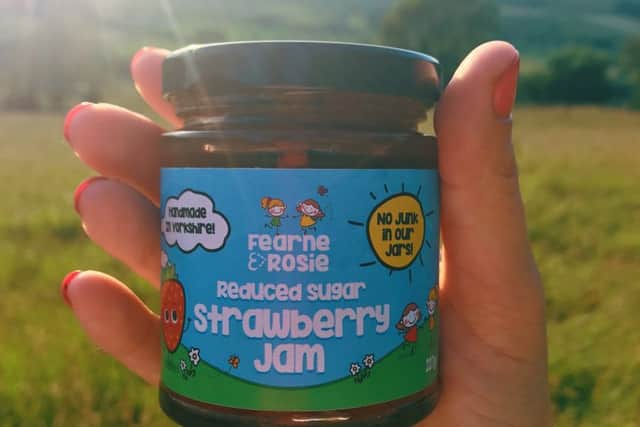 Feanre and Rosie low sugar jams are made in Yorkshire from local produce