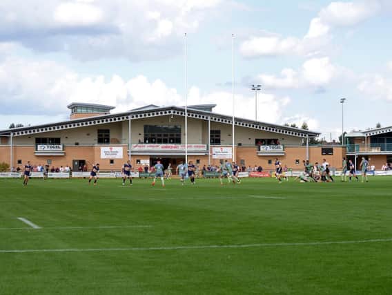 Castle Park, the home of Doncaster Knights, who Ian Williams played for before his death. Credit: Marie Caley