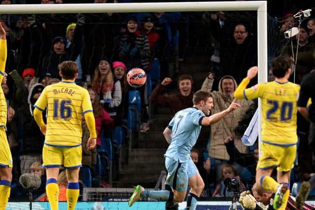 James Milner scored twice for Manchester City when they last faced Sheffield Wednesday in the FA Cup