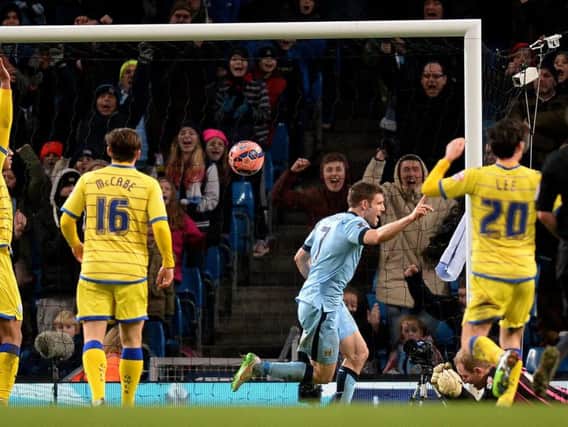 James Milner scored twice for Manchester City when they last faced Sheffield Wednesday in the FA Cup