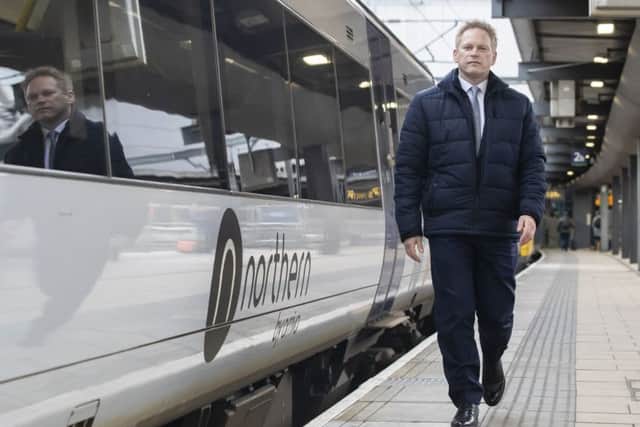 Transport Secretary Grant Shapps is having to determine the fate of the Northern rail franchise.