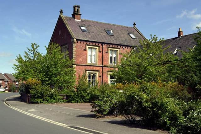 The old Ripon Station building has been converted into flats and housing built around the site