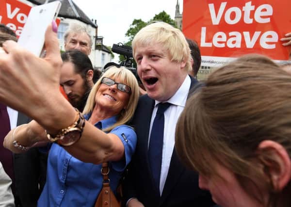 Boris Johnson - now Prime Minister - was an architect of the Vote Leave campaign.