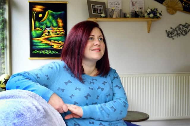 Suzanne Kings, from Ebberston on the outskirts of Scarbrough, lost her baby son at 36 weeks pregnant. Six months on, she is fundraising for maternity bereavement support after the kindness of care she was given. Image: Gary Longbottom.