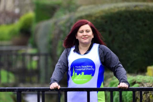 Suzanne Kings, of Ebberston on the outskirts of Scarborough, is raising money for maternity bereavement services in Scarborough and for a specialist suite at York Hospital. Image: Gary Longbottom.