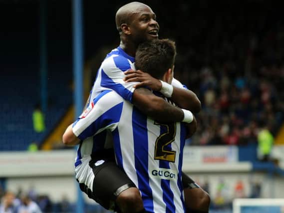 HIT: Along with Connor Wickham, Leroy Lita played a big part in saving Sheffield Wednesday from relegation in 2013