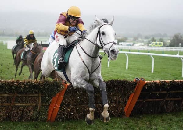 Ramses de Teillee, pictured winning at Cheltenham under Tom Scudamore, will continue his Grand National build-up over hurdles.