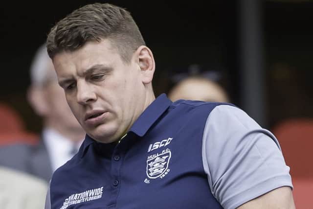 RELAXED: Hull FC coach Lee Radford Picture by Allan McKenzie/SWpix.com