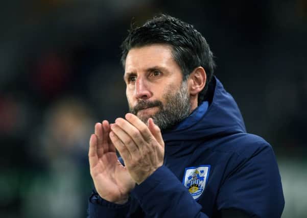 Huddersfield's manager Danny Cowley.
