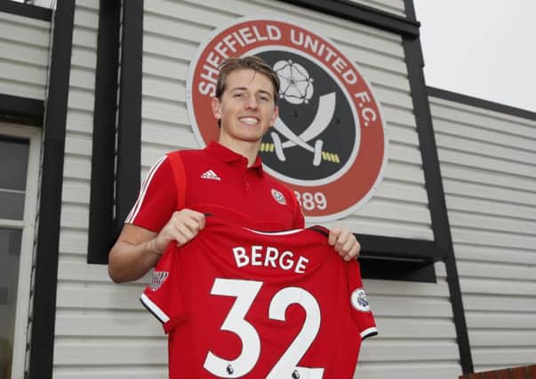 Sander Berge signs for Sheffield United. Picture: Simon Bellis/Sportimage
