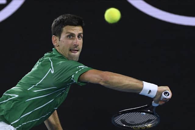 Serbia's Novak Djokovic is going for an eighth Australian Open singles title. Picture: AP/Andy Brownbill