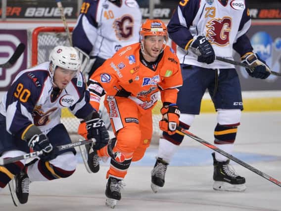 Sheffield Steelers' captain, Jonathan Phillips Picture courtesy of Dean Woolley.