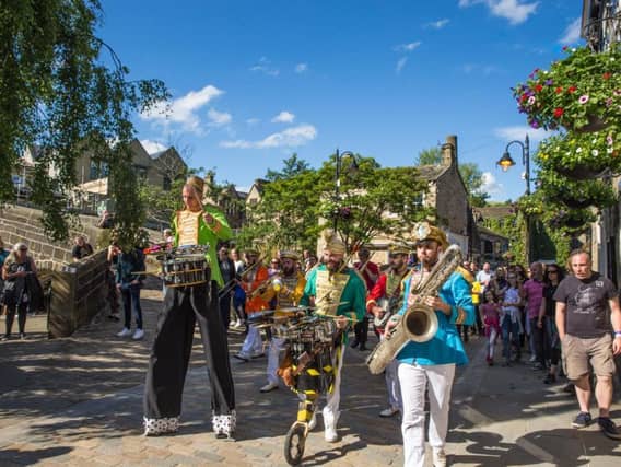 Hebden Bridge Arts Festival in 2017