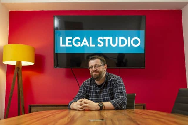 Ian McCann of Legal Studios. Picture: Tony Johnson