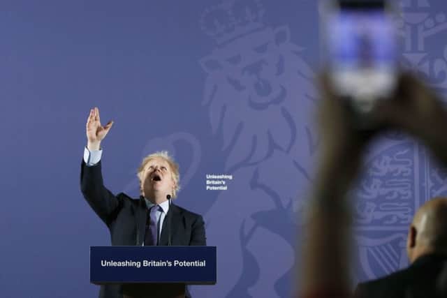 Boris Johnson delivered a post-Brexit speech this week entitled 'Unleashing Britain's Potential'.