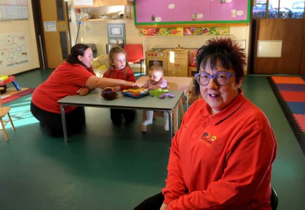 Karen Simpkin, owner of Sunflower Children's Centre in Sheffield. Picture by Simon Hulme