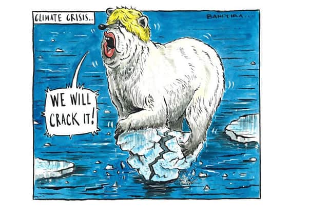 Graeme Bandeira's latest cartoon on climate change.