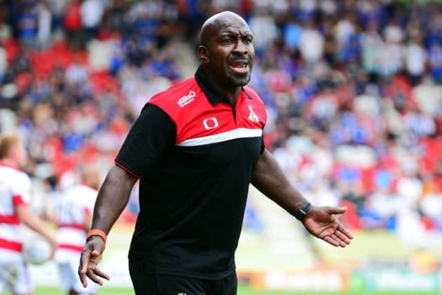 Doncaster Rovers' manager Darren Moore. Picture: Marie Caley