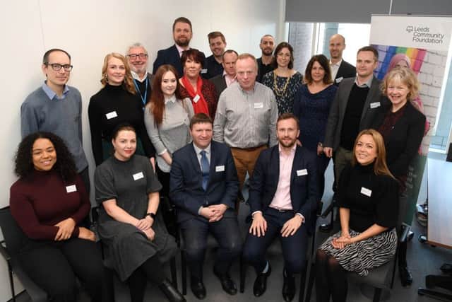The participants in the financial inclusion roundtable at RSM UK, Central Square, Leeds. Picture Jonathan Gawthorpe 5th February 2020.
