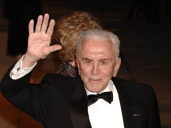 Kirk Douglas has died at the age of 103. Credit: Yui Mok/PA Wire