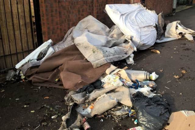 More evidence of flytipping - this time in Wakefield.