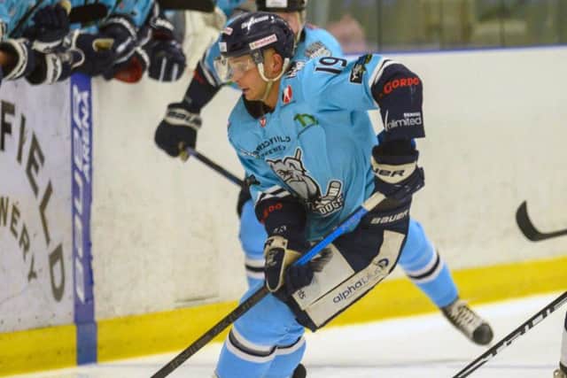 Cameron Brownley got on the scoresheet in SUnday night's 9-4 win at Hull Pirates. Picture: Bruce Rollinson.