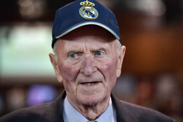 Former Manchester United and Northern Ireland football player Harry Gregg. Photo by Charles McQuillan/Getty Images