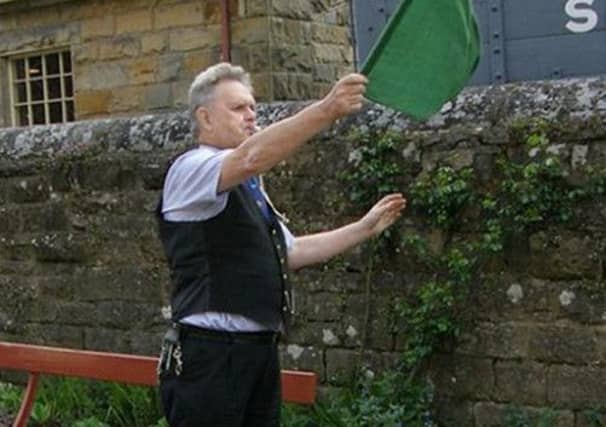 Robert Lund was trapped between two trains on the North Yorkshire Moors Railway at Grosmont Station.