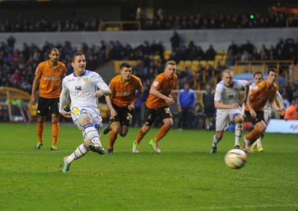 Ross McCormack scores from the penalty spot