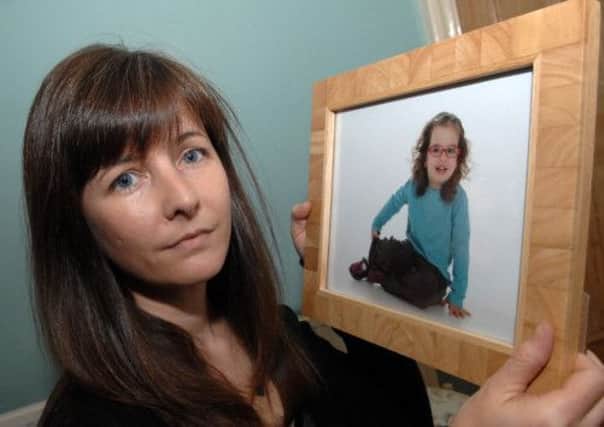 Naomi Button, whose daughter Elsa was snatched by her father.