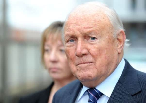 Stuart Hall is charged with historic sex offences.