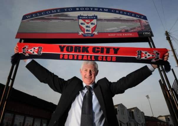 York City Manager Nigel Worthington