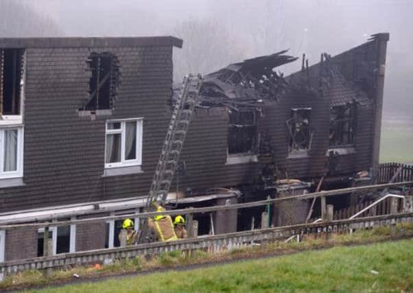 Date:5th March 2013.
Fatal house fire Dawn Vale, Farnley, Leeds.