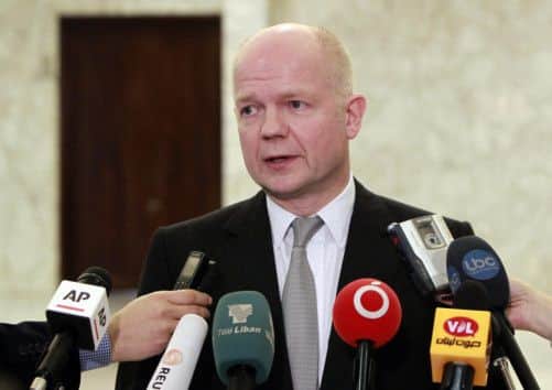 Foreign Secretary William Hague: Cold-blooded murder