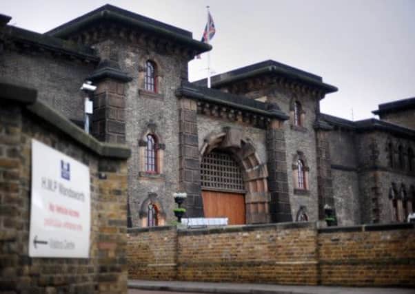 HMP Wandsworth, London, where Disgraced former Cabinet minister Chris Huhne was ridiculed on his first day in jail