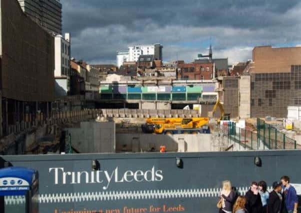 The Trinity Leeds development takes shape