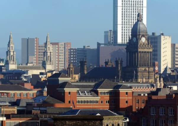 Leeds city skyline